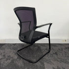 Used Bestuhl Black Mesh Meeting Chair