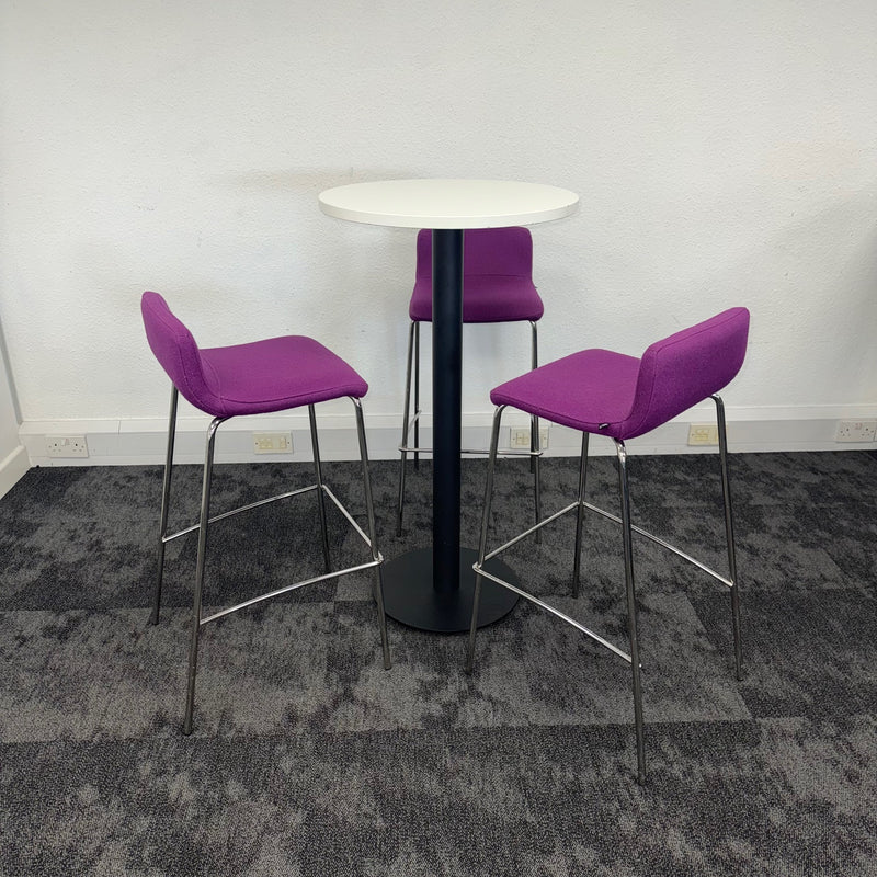 Used Elite High Table and Stool Set