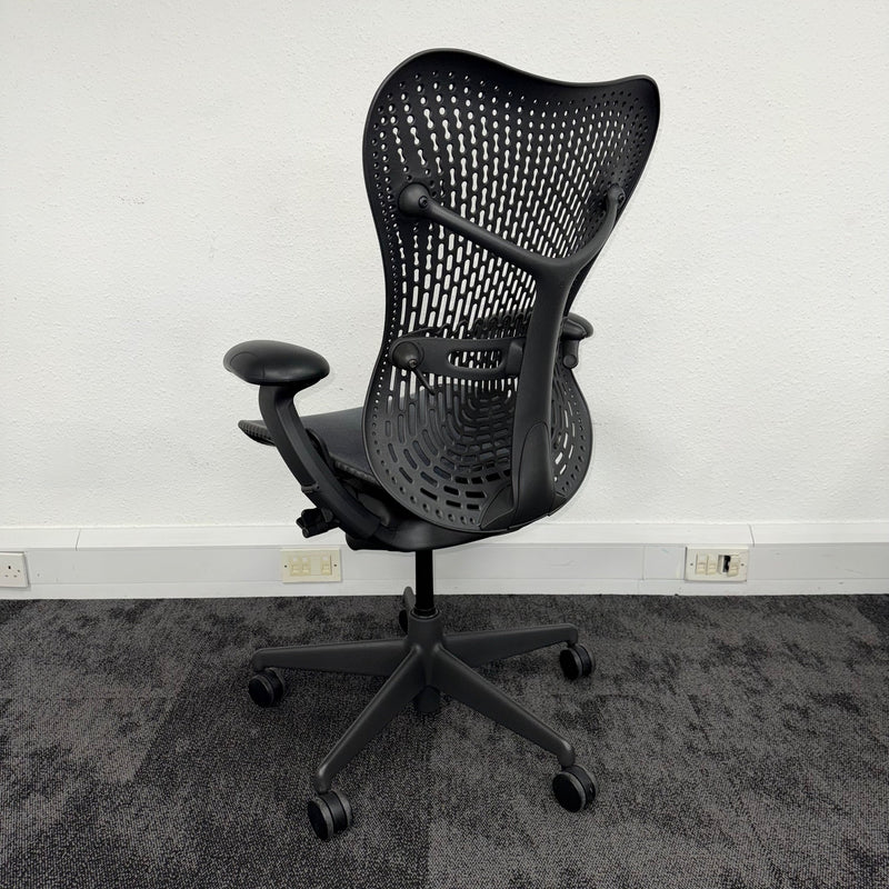 Used Herman Miller Mirra Full Spec - Dark Blue Seat