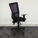 Used Ocee Design Goal Black Mesh Task Chair