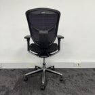 Used Ergohuman Enjoy Black Mesh Chair