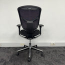 Used Ergohuman Enjoy Black Mesh Chair