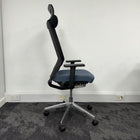 Used Elite I-Sit Task Chair with Headrest