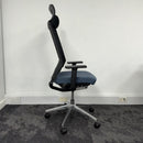 Used Elite I-Sit Task Chair with Headrest