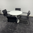 Used ICF Meeting Table Set with 4 Chairs