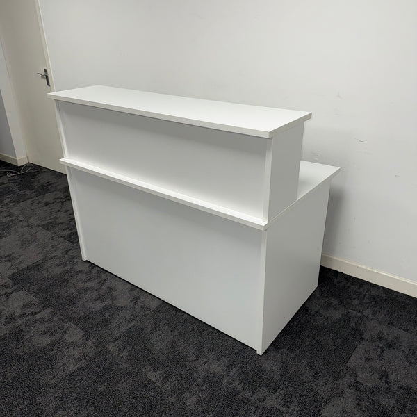 Used White Reception Counter