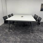 Used Herman Miller and ICF Branded Meeting Table Set