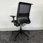 Used Steelcase Think V1 Office Chair - Black Edition