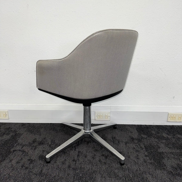 Used Vitra Softshell Armchair on Swivel Base