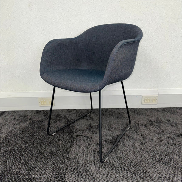 Used Muuto Arrow Headed Meeting Table Set with 8 Chairs