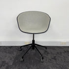 Used HAY About A Chair AAC 52 2.0 Set with White Round Table