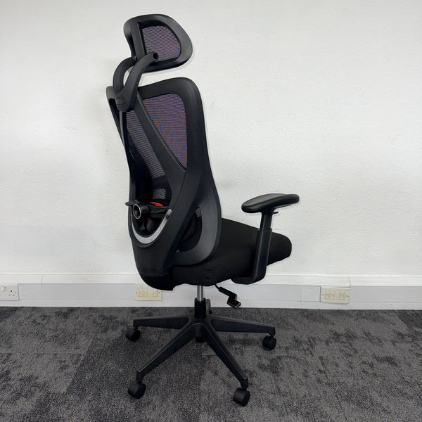 NEW Heavy Duty Task Chair with Adjustable Lumbar and Headrest