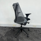 Used Herman Miller Sayl Full Spec - Black and Grey