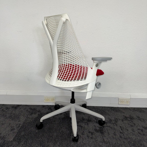 Used Herman Miller Sayl Full Spec with 3D Arms - RED