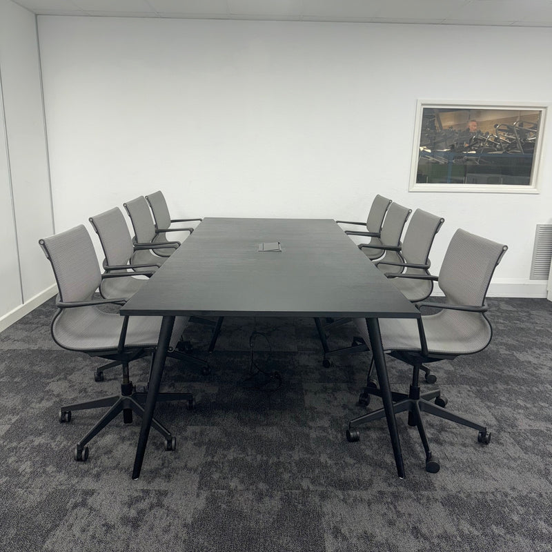 Used Verco Meeting Table Bundle with Power