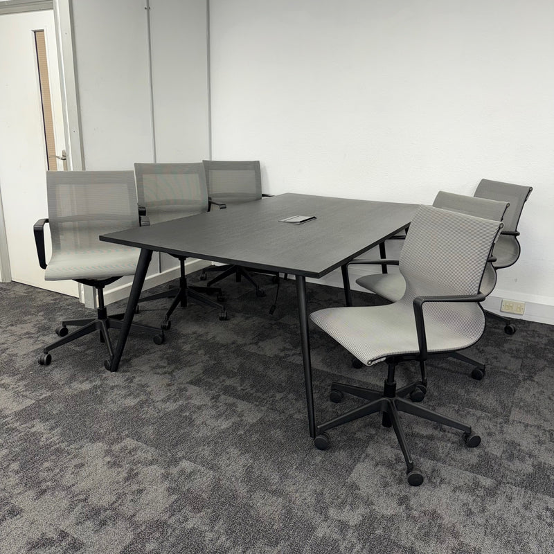 Used Verco Meeting Table Bundle with Power