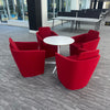 Used Allermuir Armchair Set with Table