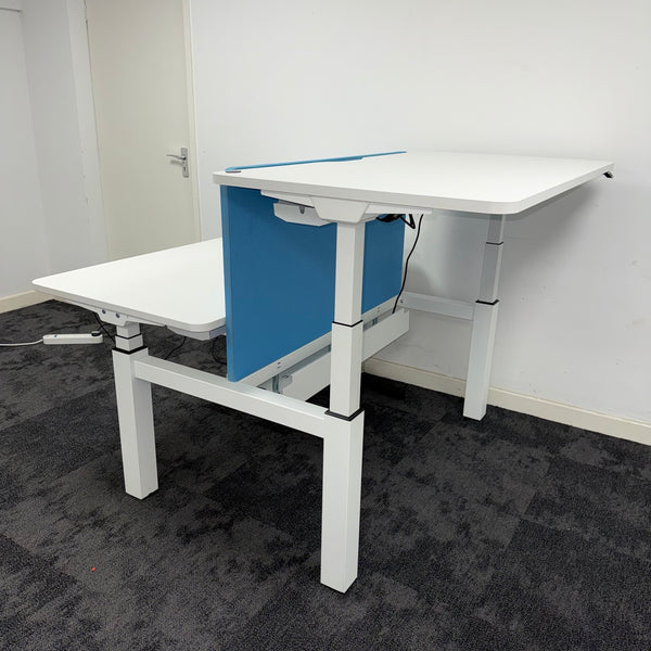 Used Dual Motor Back To Back Height Adjustable Desk