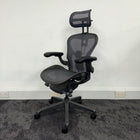 Used Herman Miller Aeron Remastered Full Spec with Adjustable Atlas Headrest
