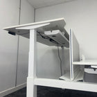 Used Techo Lift Sit Stand Electric Bench Desk - Fully Loaded