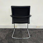 Used Sedus Black Leather Meeting Chair