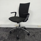 New Fabric Office Chair with Fixed Arms