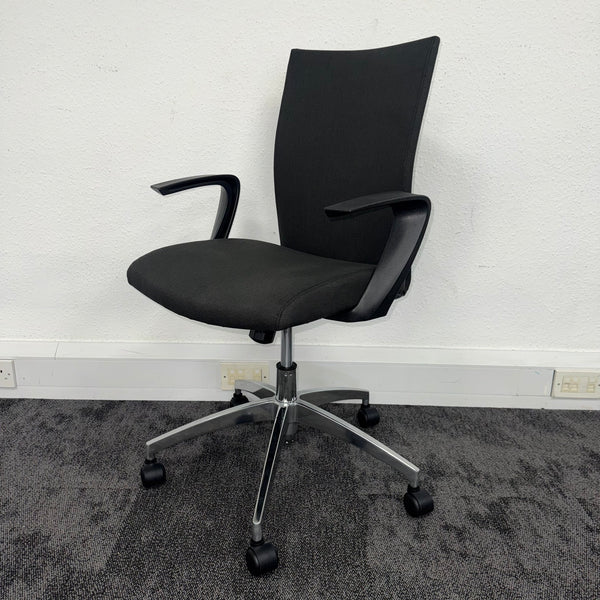 New Fabric Office Chair with Fixed Arms
