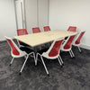 Used Herman Miller Meeting Table Bundle