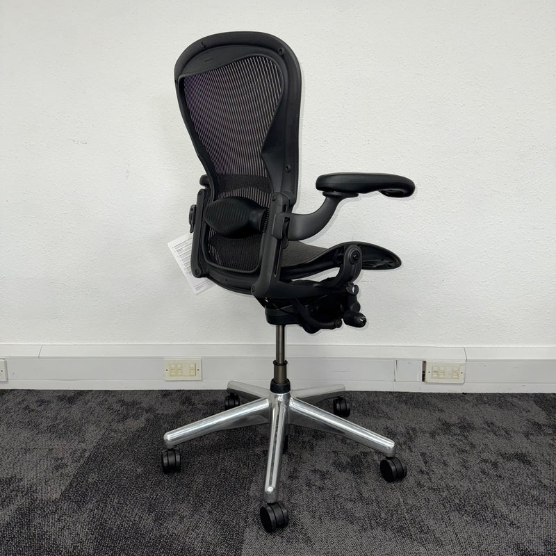 Used Herman Miller Aeron Full Spec with Chrome Base