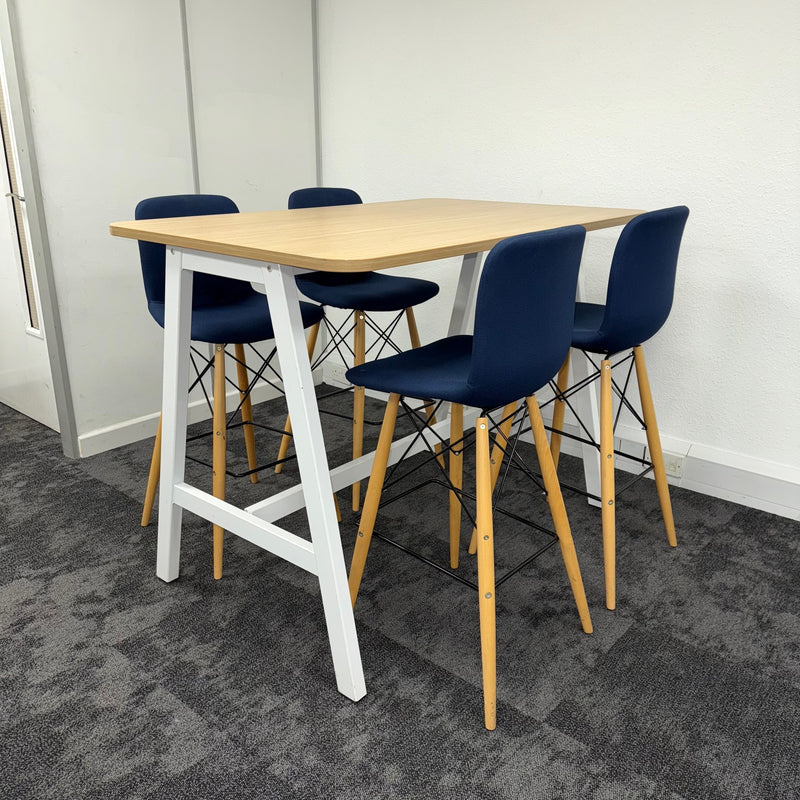 Used Elite High Table and Stools Set