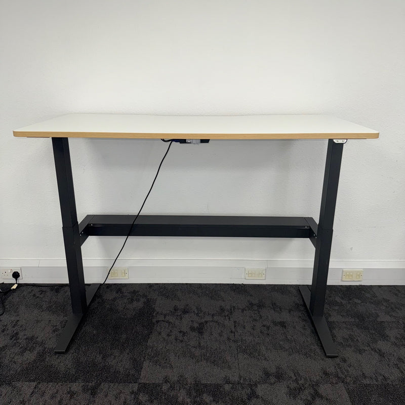 Used Herman Miller Ratio Single Electric Desk with Cable Management