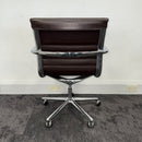 Used ICF UNA Leather Meeting Chair
