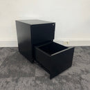 Used Black 3 Draw Mobile Pedestal