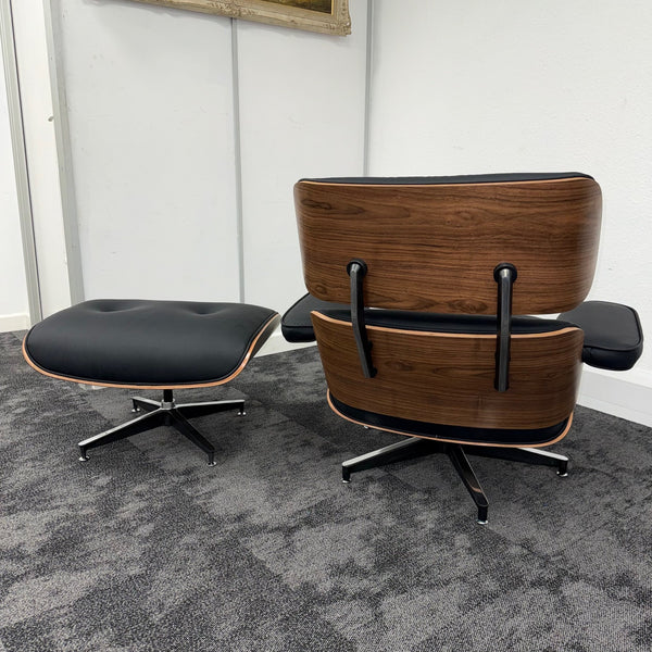 New Vitra Eames Style Lounge Chair with Ottoman
