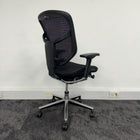 Used Ergohuman Enjoy Black Mesh Chair