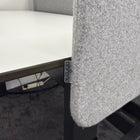 Used Ahrend Balance Double Electric Desk with Screens and Cable Management