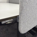 Used Ahrend Balance Double Electric Desk with Screens and Cable Management