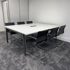 Used Herman Miller and ICF Branded Meeting Table Set