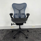 Used Herman Miller Mirra Full Spec with Flexi Front - Blue and Black