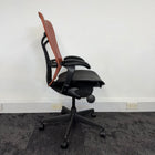 Used Herman Miller Mirra Full Spec with Flexi Front - Orange and Black