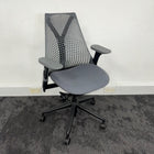 Used Herman Miller Sayl Full Spec with 3D Arms - Grey+Black