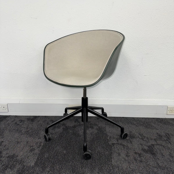 Used HAY About A Chair AAC 52 2.0 - Green+Cream