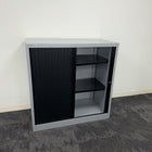 Used Bisley 2 Door Tambour with Key