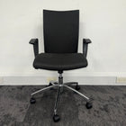 New Fabric Office Chair with Fixed Arms