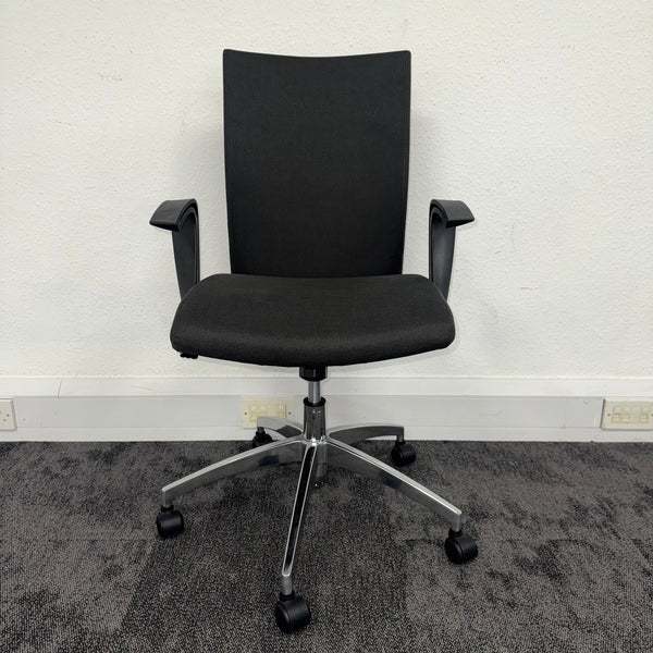 New Fabric Office Chair with Fixed Arms