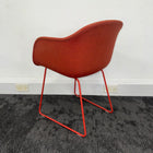 Used Muuto Upholstered Tub Chair Meeting Set with Table