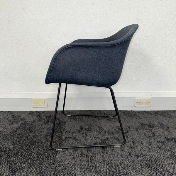 Used Muuto Arrow Headed Meeting Table Set with 8 Chairs