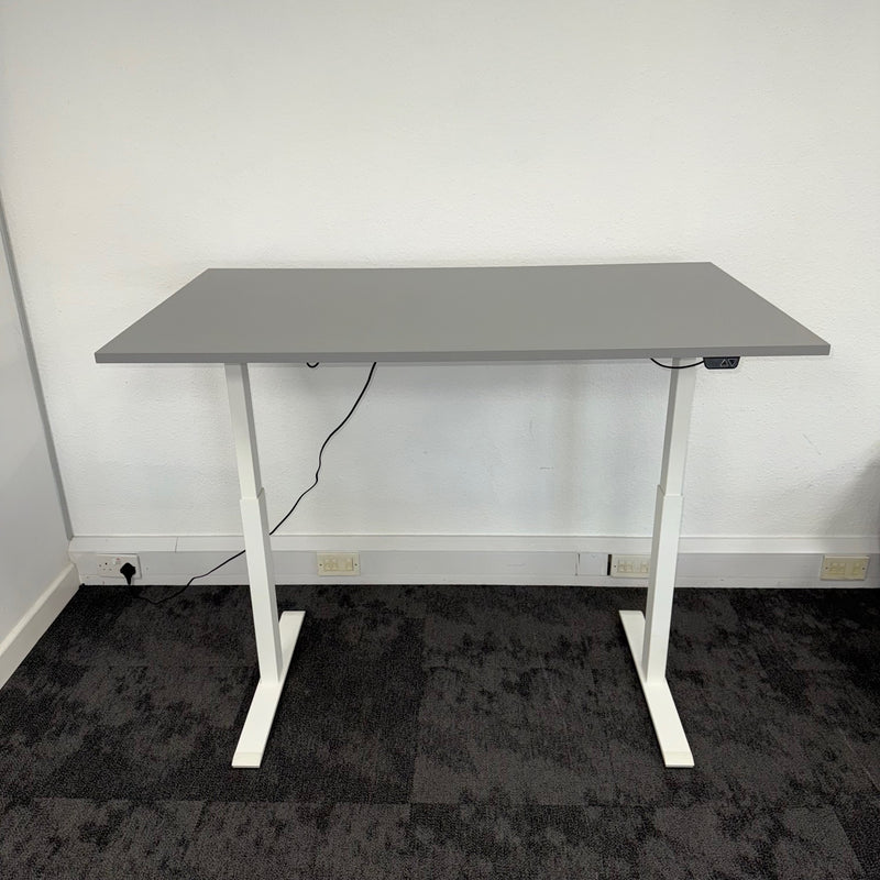 Used Electric Height Adjustable Straight Desk