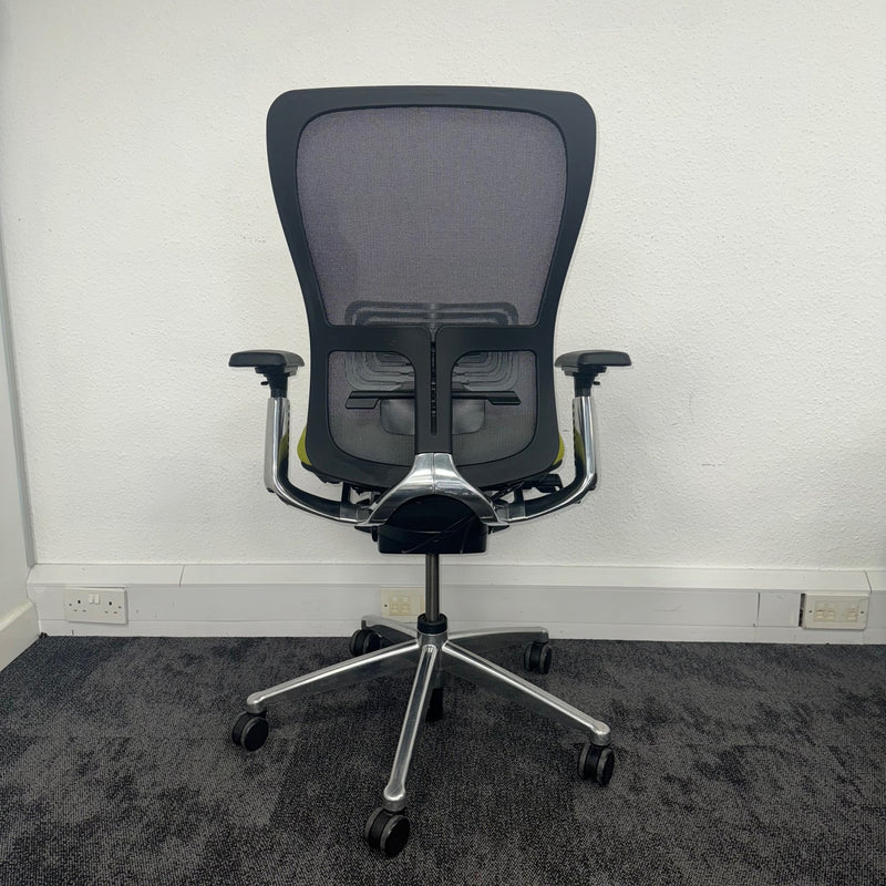 Used Haworth Zody Mesh Fully Adjustable Task Chair - Chrome Edition