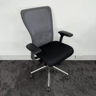 Reupholstered Haworth Zody Mesh Fully Adjustable Task Chair - Chrome Edition